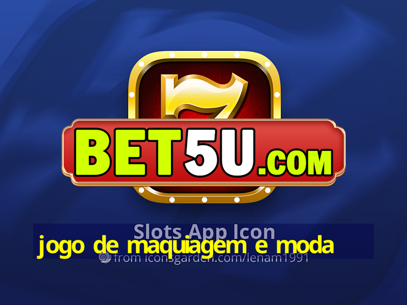 jogo de maquiagem e moda